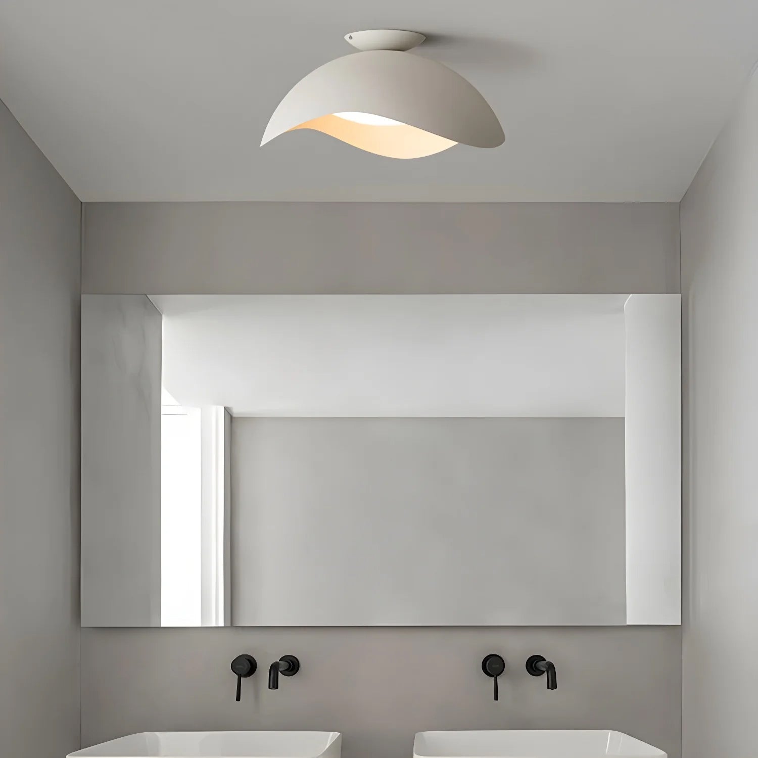 Myox Plafonnier Design Bol Ondulé
