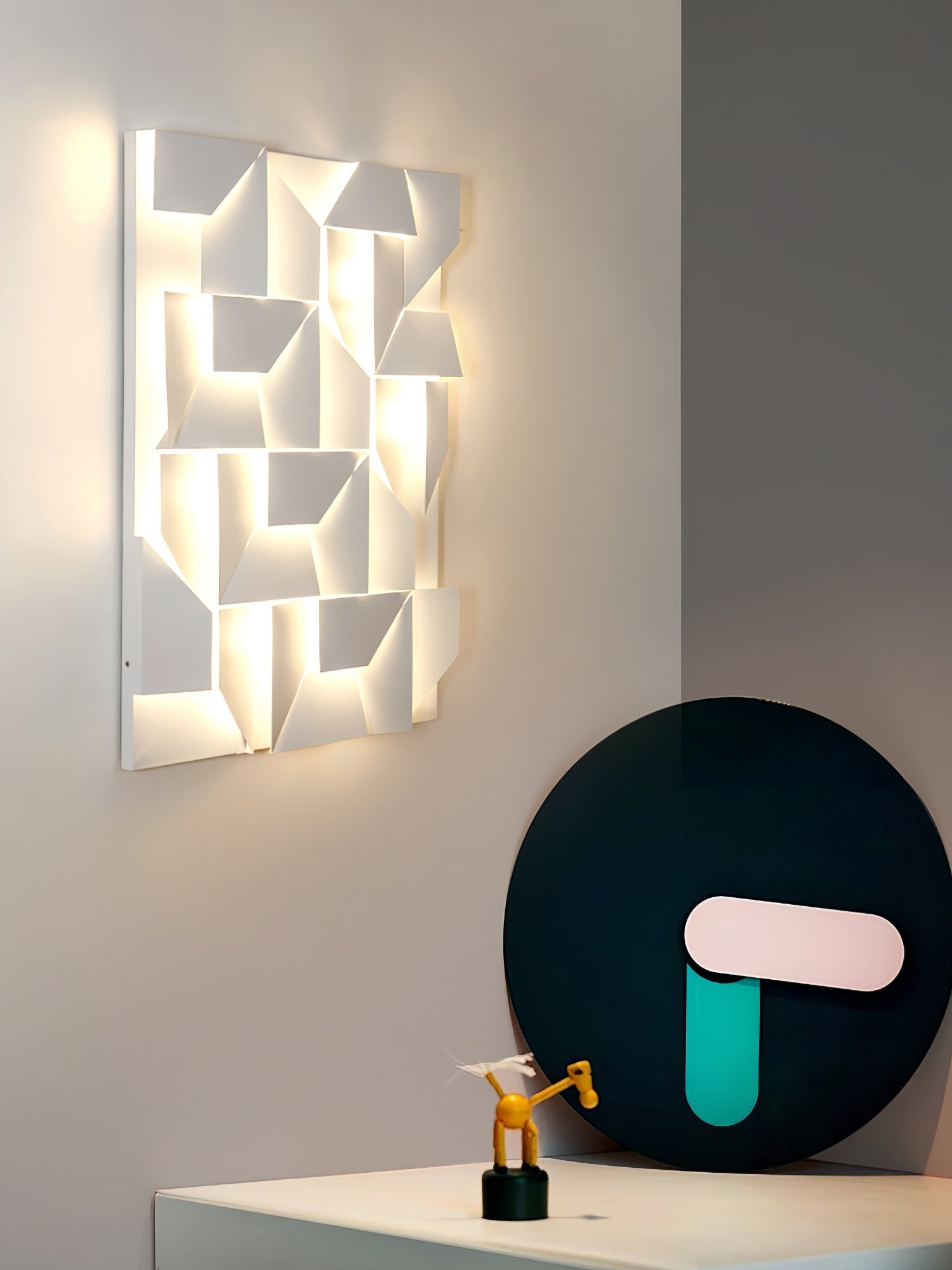 Kelsey Applique Murale Shadows Grand Sconce - Neutralighting