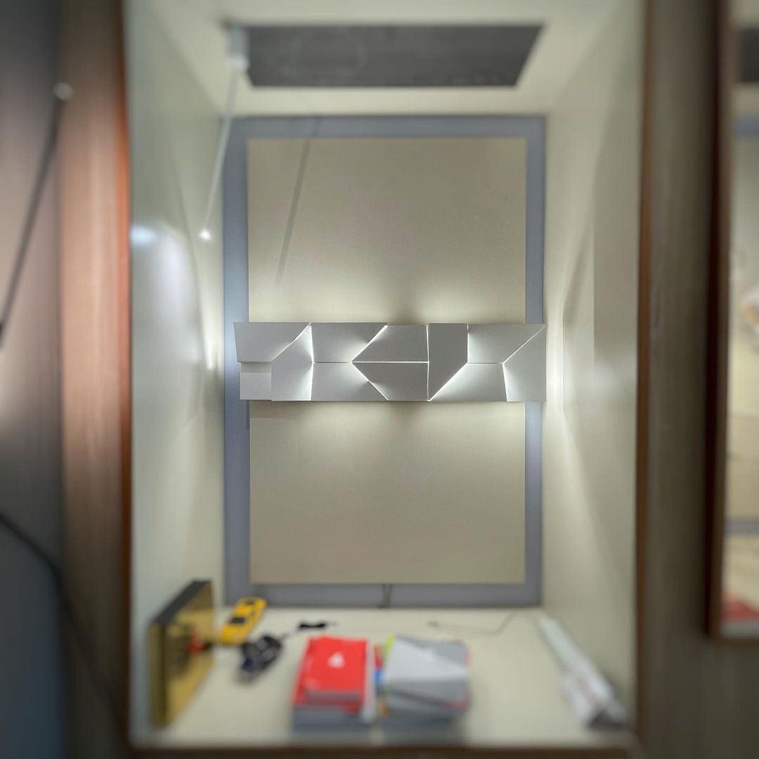 Kelsey Applique Murale Shadows Grand Sconce - Neutralighting