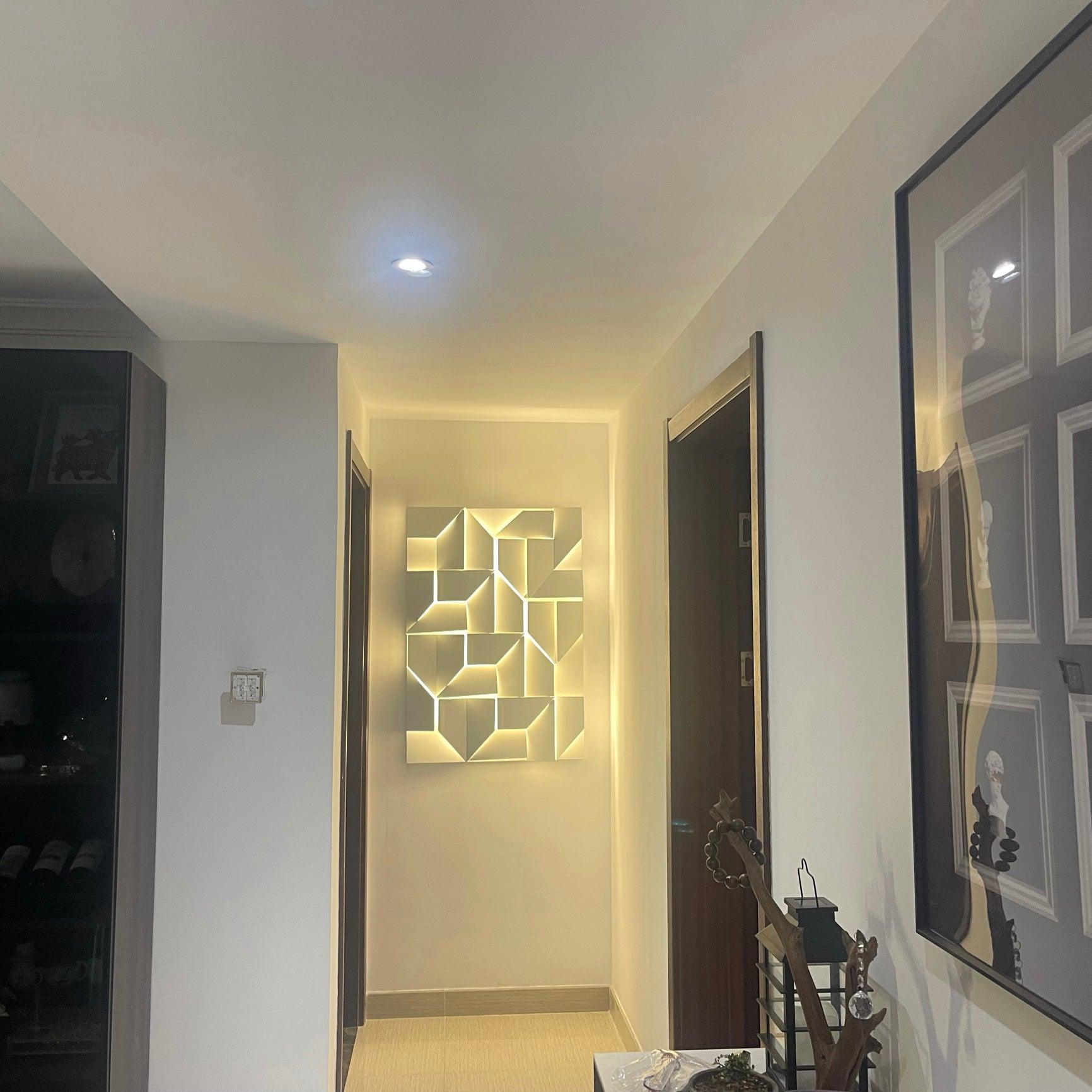 Kelsey Applique Murale Shadows Grand Sconce - Neutralighting