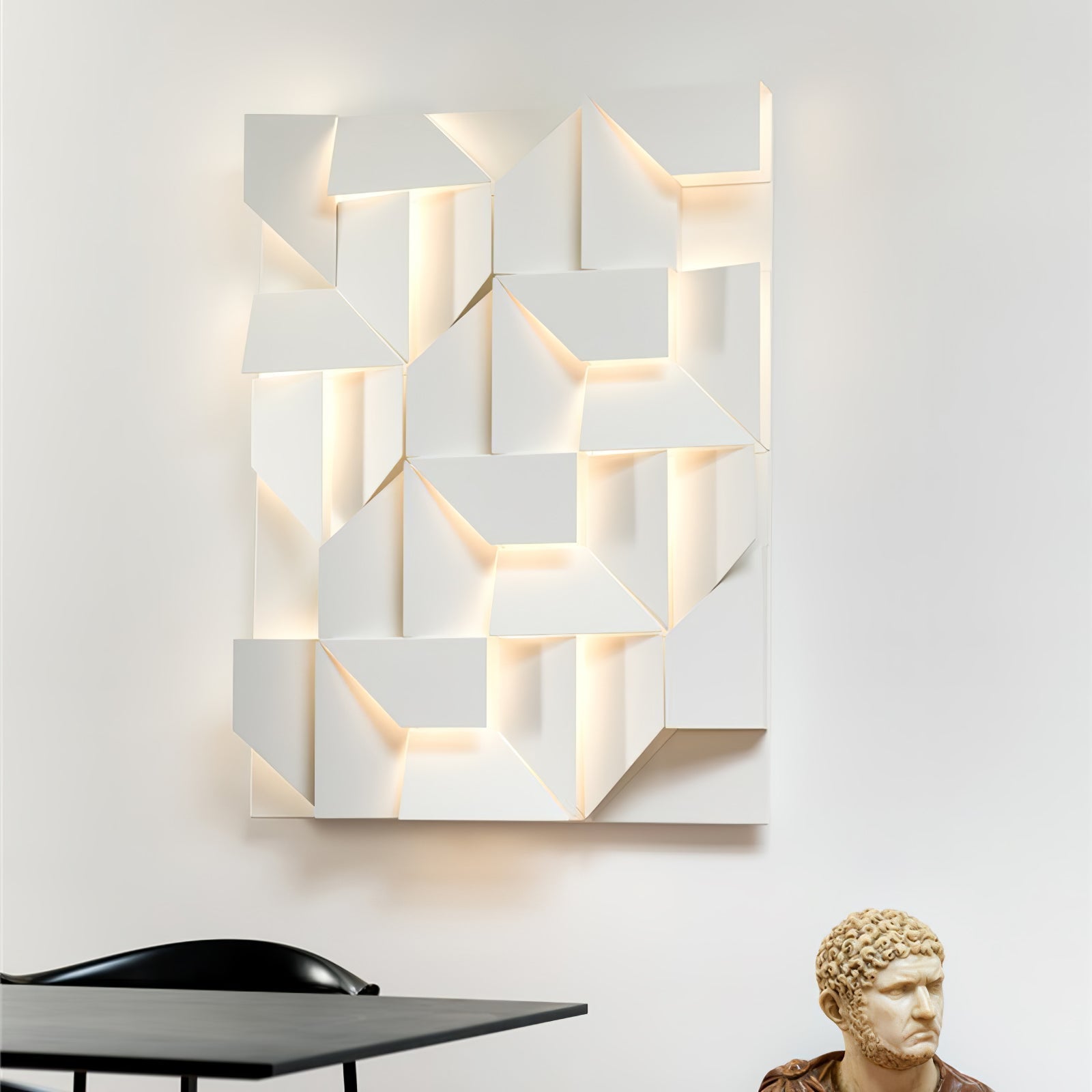 Kelsey Applique Murale Shadows Grand Sconce - Neutralighting