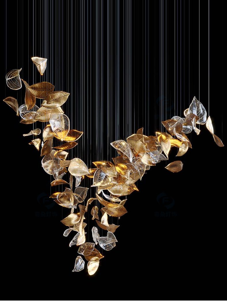 Cesilila Lustre à Feuilles Iridescentes - Neutralighting