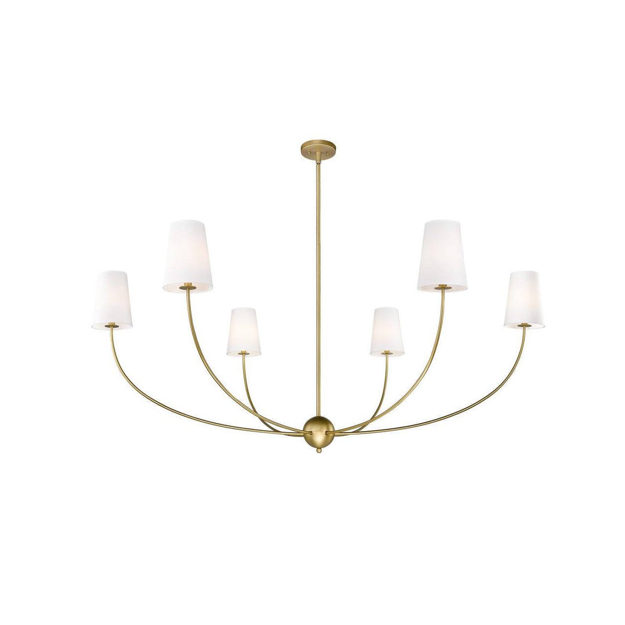 Vetheisra Vintage Industrial Brass Fabric Chandelier - Lamp Copper