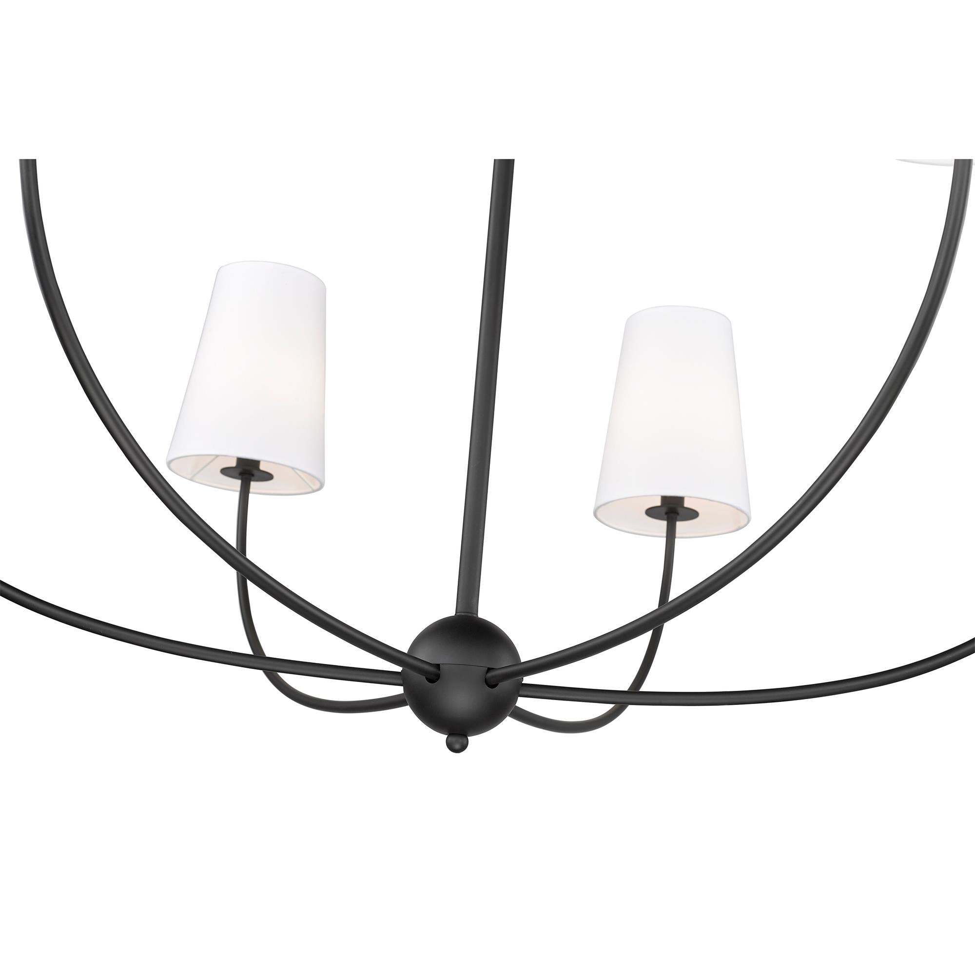 Vetheisra Vintage Industrial Brass Fabric Chandelier - Lamp Copper