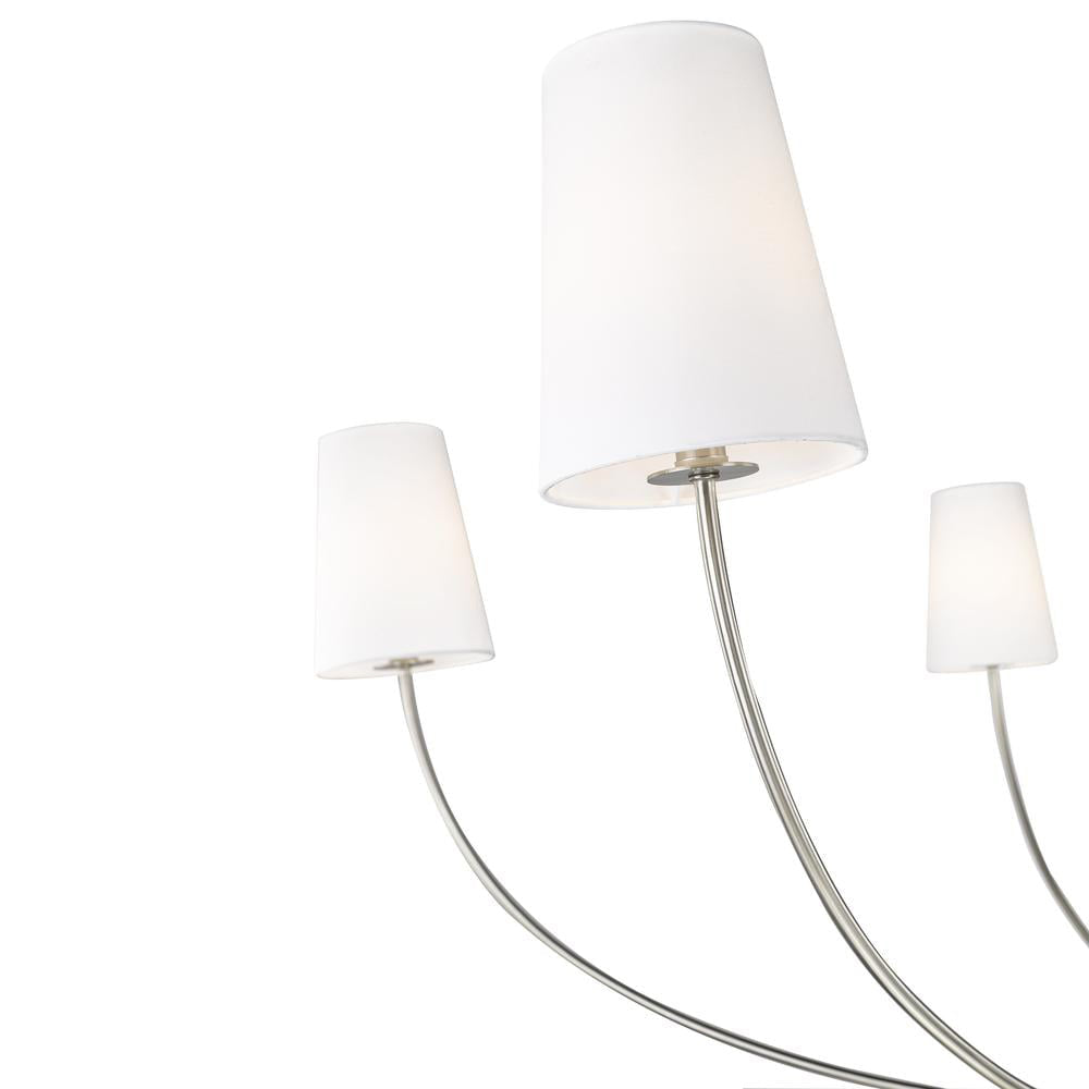 Vetheisra Vintage Industrial Brass Fabric Chandelier - Lamp Copper