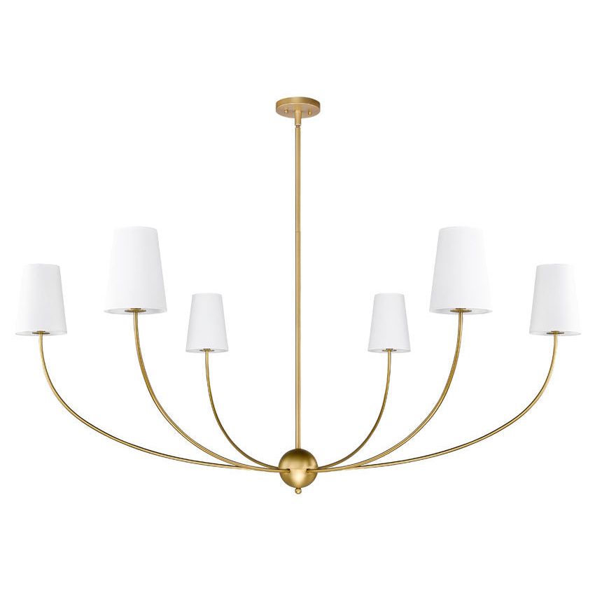 Vetheisra Vintage Industrial Brass Fabric Chandelier - Lamp Copper