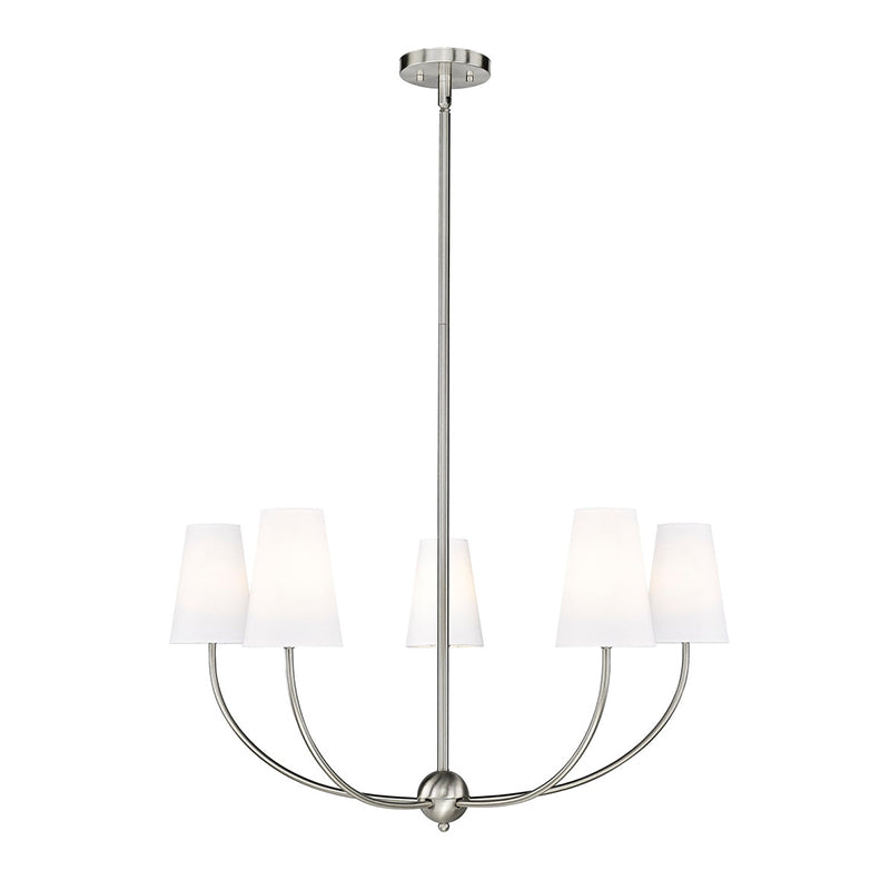 Vetheisra Vintage Industrial Brass Fabric Chandelier - Lamp Copper