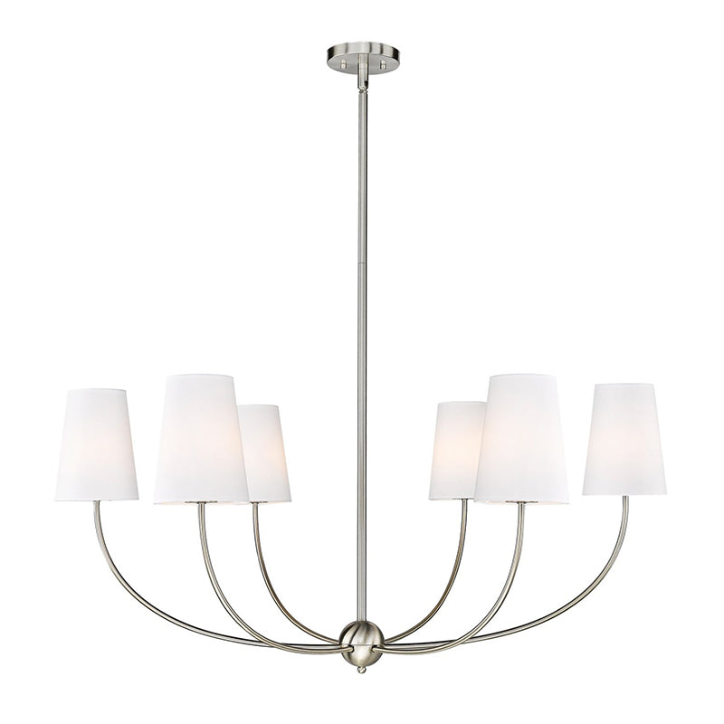 Vetheisra Vintage Industrial Brass Fabric Chandelier - Lamp Copper