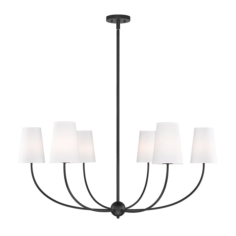 Vetheisra Vintage Industrial Brass Fabric Chandelier - Lamp Copper