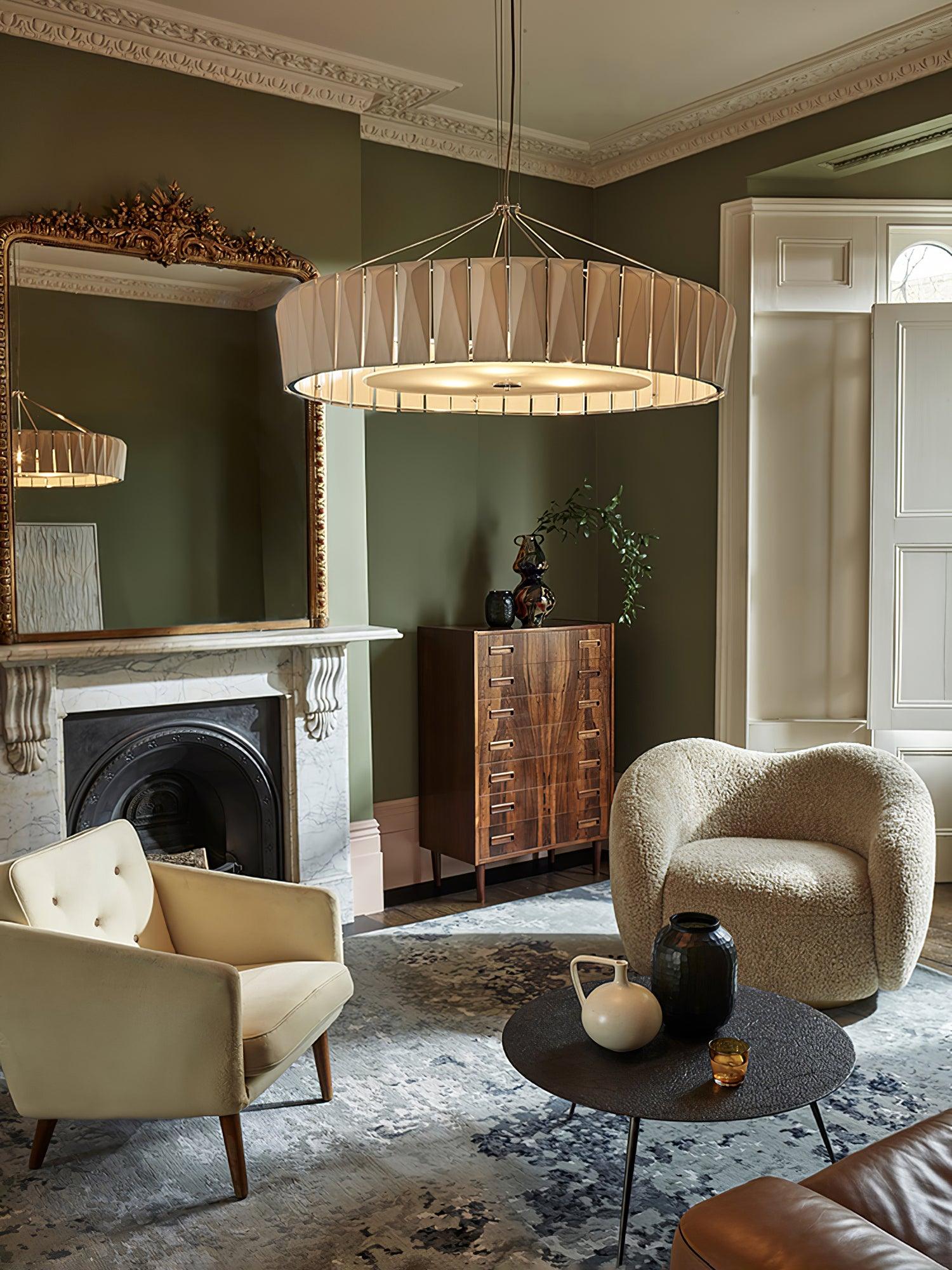 Vaeliora Côtes Céramique Suspension Lumière - Neutralighting