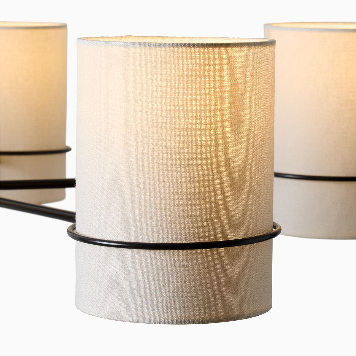 Eurvinel Premium Nordic Art Brass Fabric Chandelier - Lamp Copper