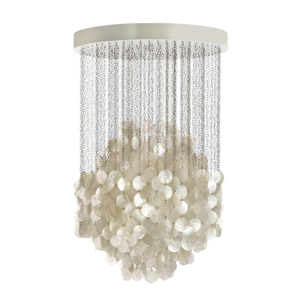 Idoris Postmodern Luxury Waterfall Metal Chandelier - Lamp Copper