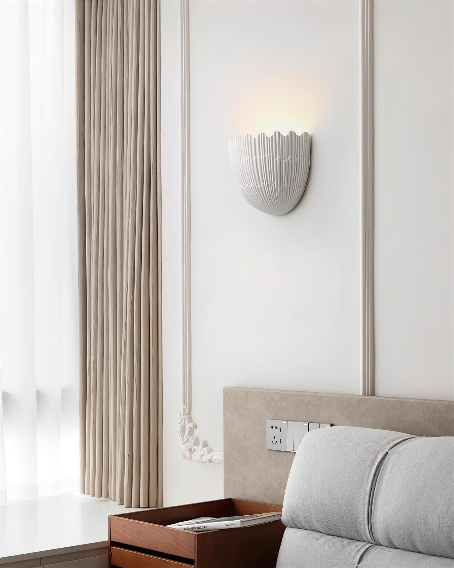 Shellora Applique Murale Shellora Vague Organique - Neutralighting