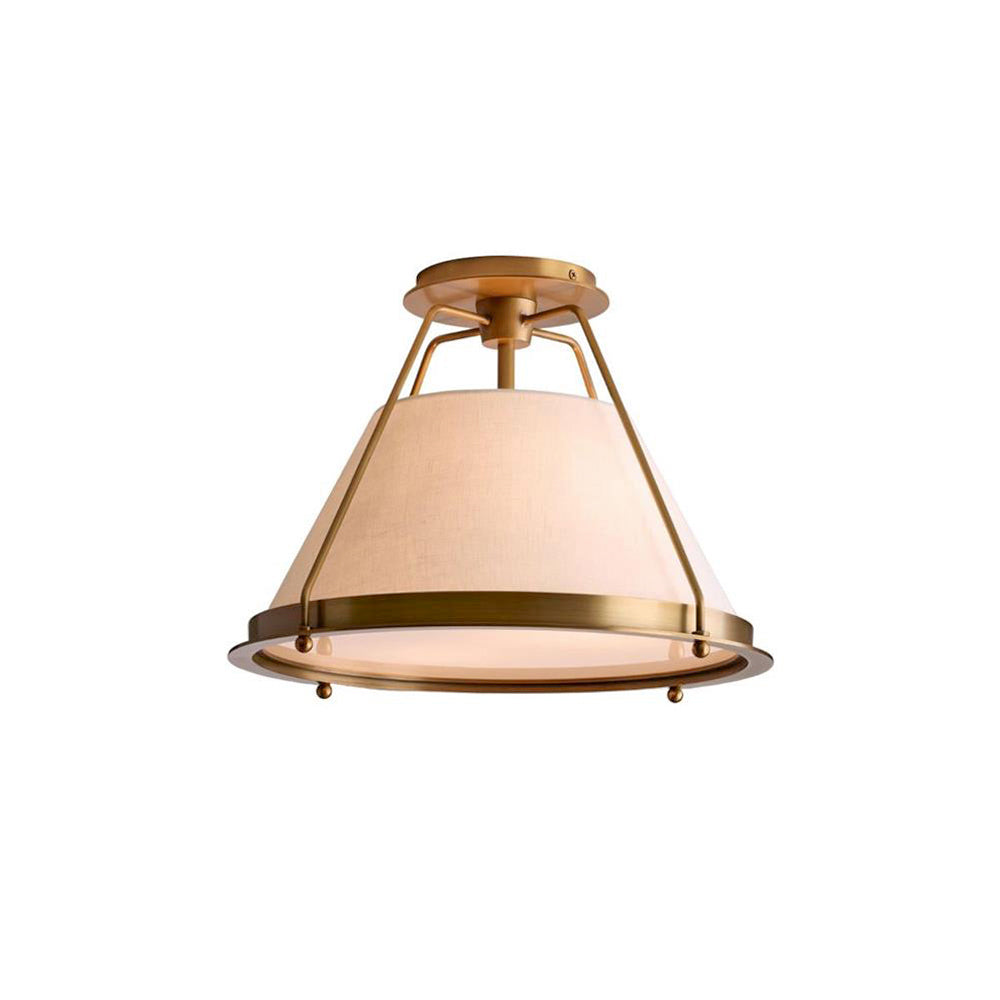 Ardennes Plafonnier en Tissu Style Industriel Vintage - Neutralighting