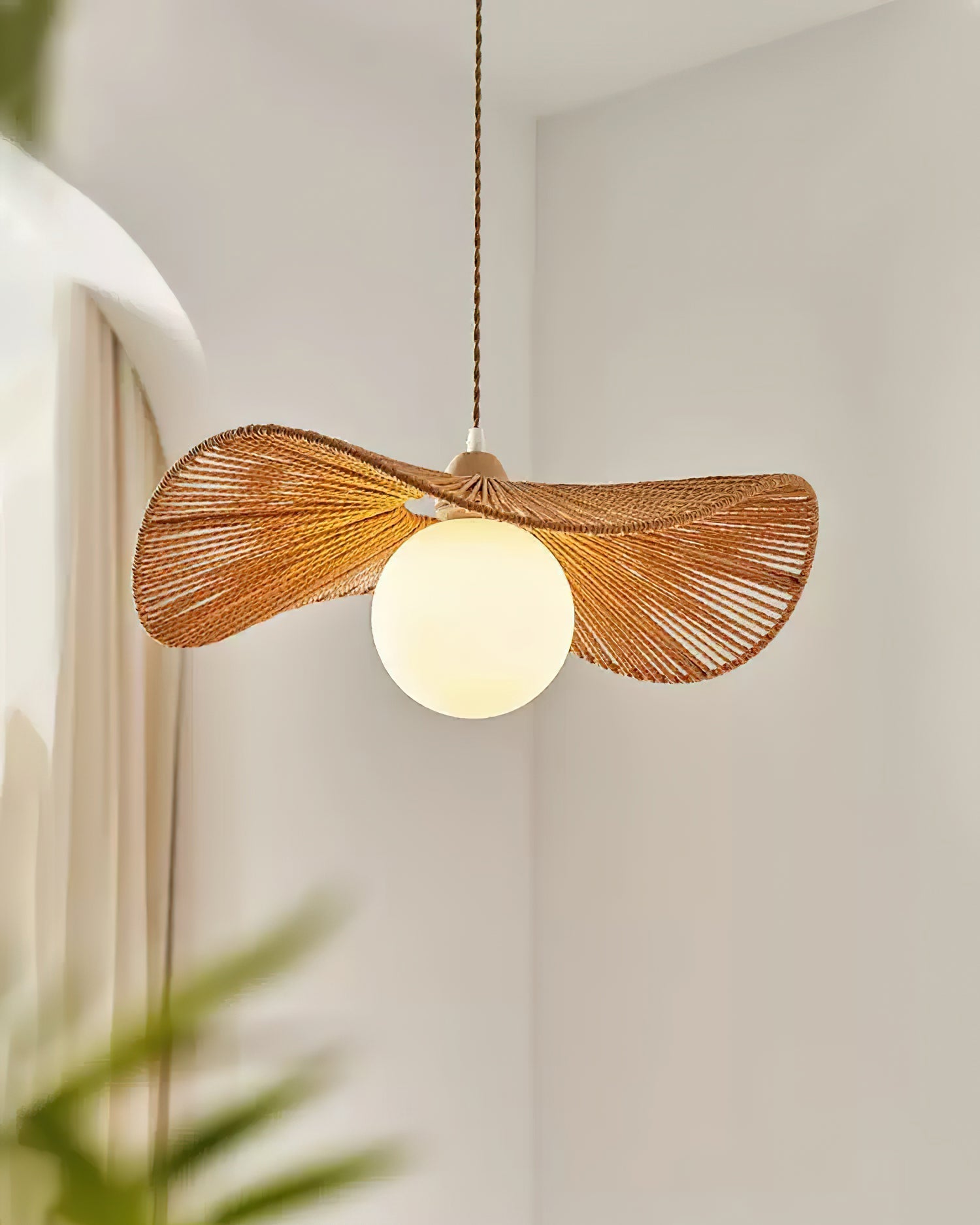Shiloh Suspension Tressé Organique Minimaliste - Neutralighting