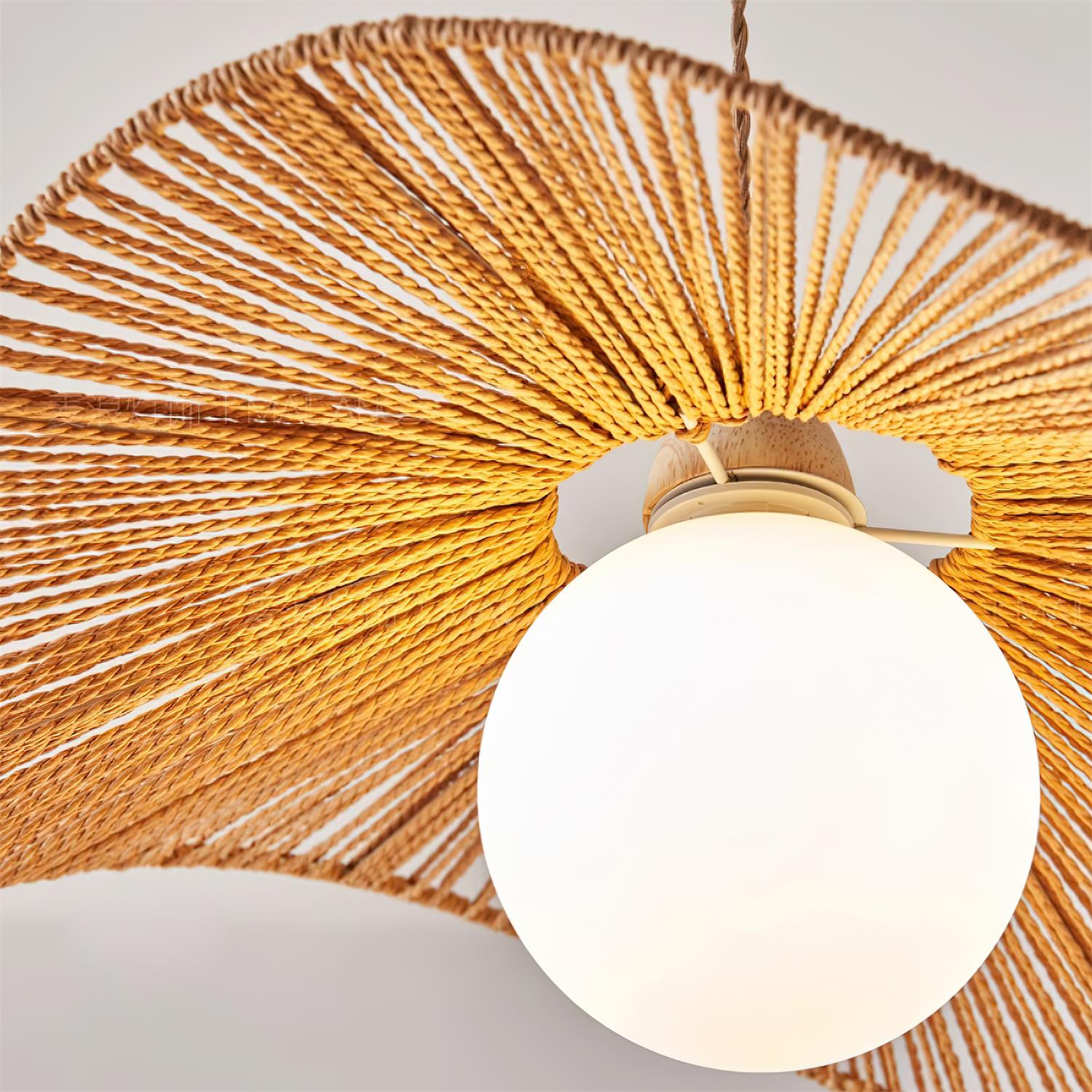 Shiloh Suspension Tressé Organique Minimaliste - Neutralighting
