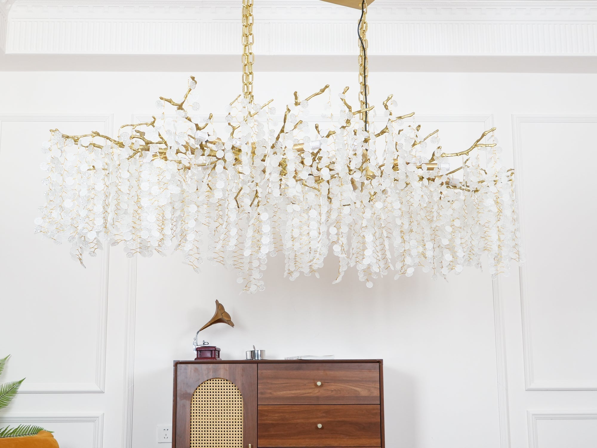 Shiro Noda Crystal Chandelier - Blowlighting