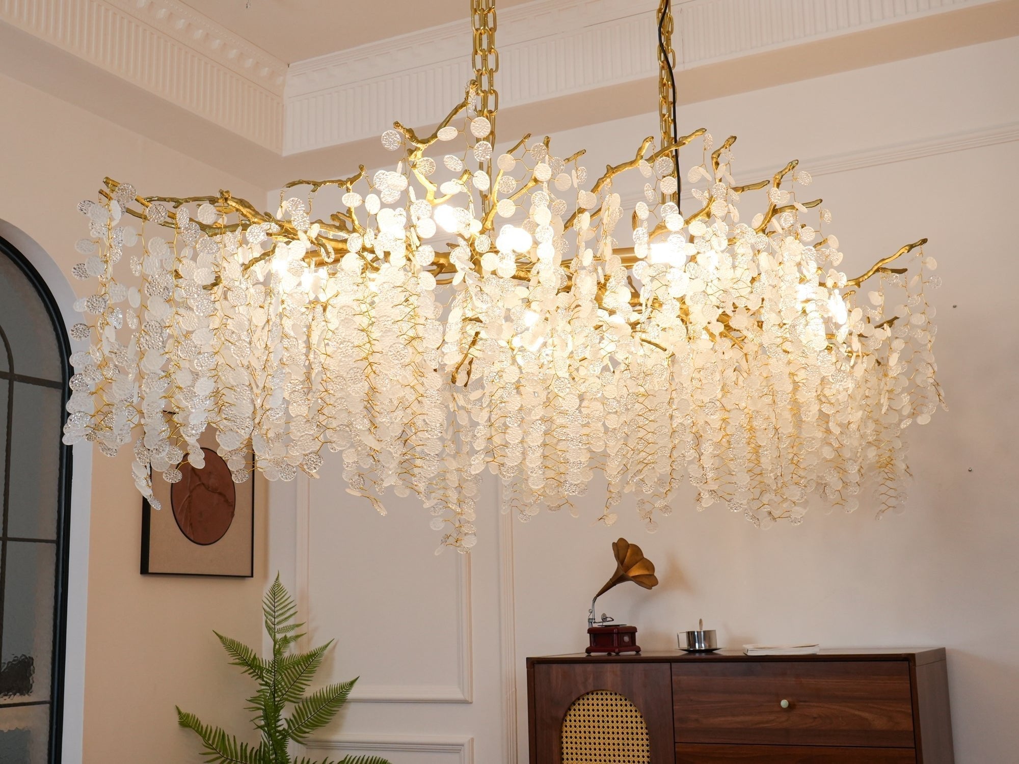 Shiro Noda Crystal Chandelier - Blowlighting