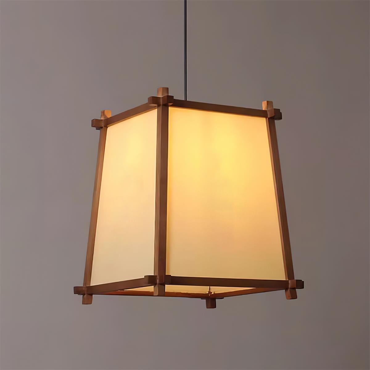 Calira Pendant Light Fabric Geometric - Letslighting