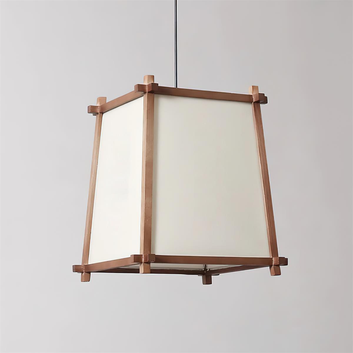 Calira Pendant Light Fabric Geometric - Letslighting