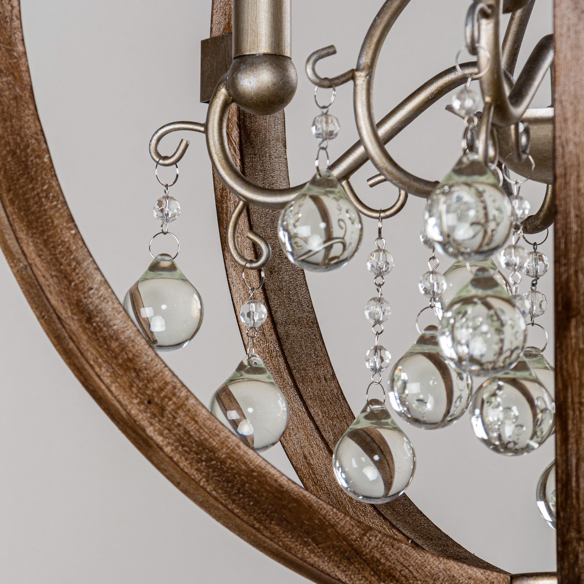 Suspension en bois et métal Oltheyra, élégance premium - Neutralighting