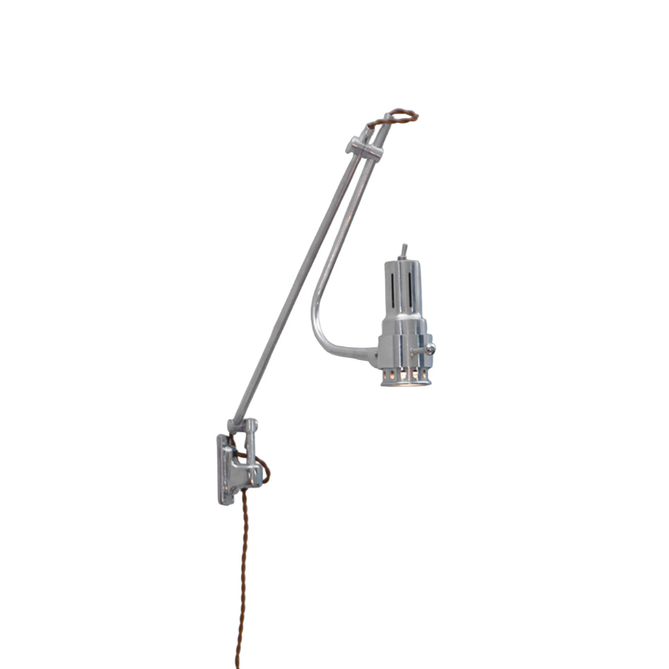 Ersolis Vintage Industrial Swing Arm Metal Sconce Wall Lamp - Lamp Copper