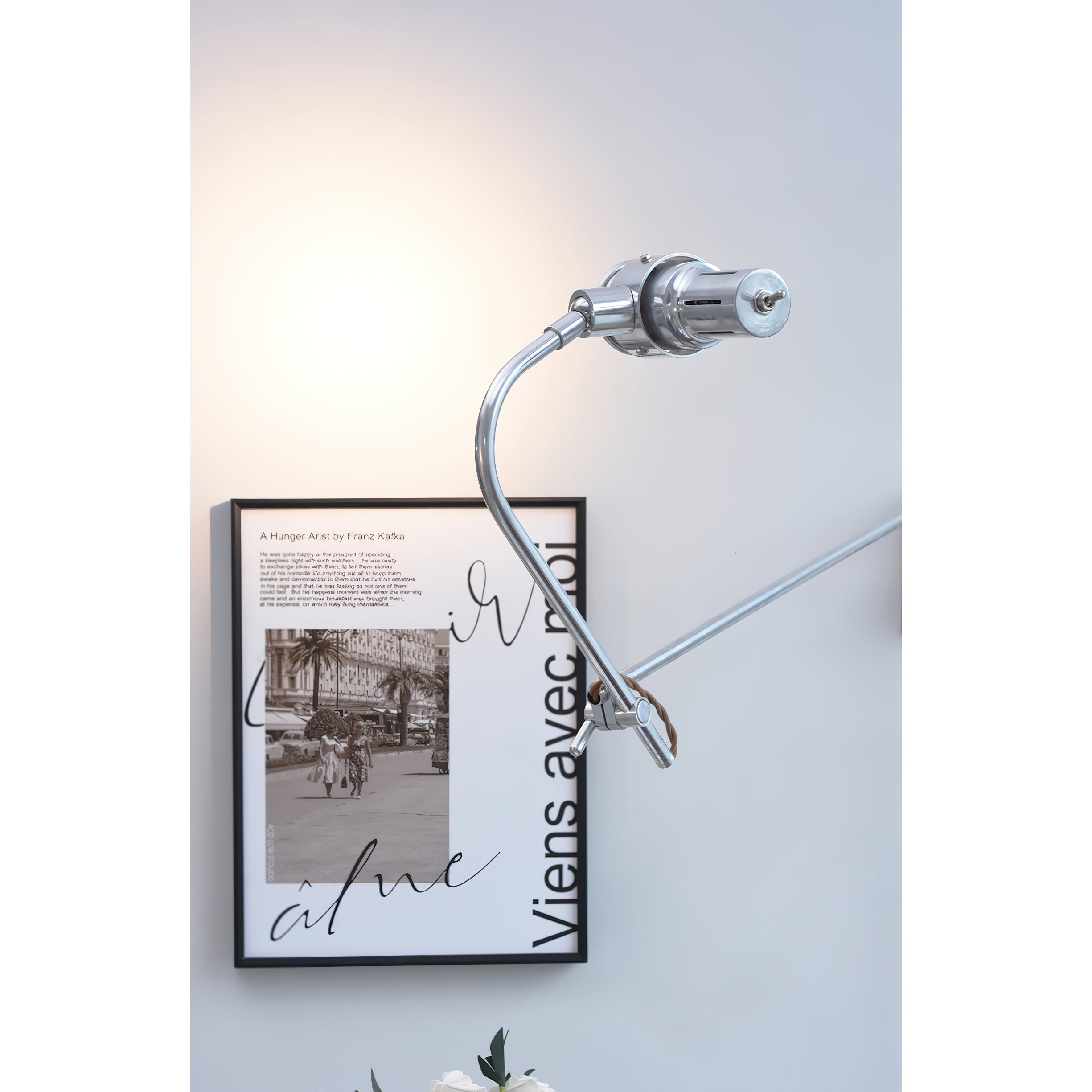 Ersolis Vintage Industrial Swing Arm Metal Sconce Wall Lamp - Lamp Copper