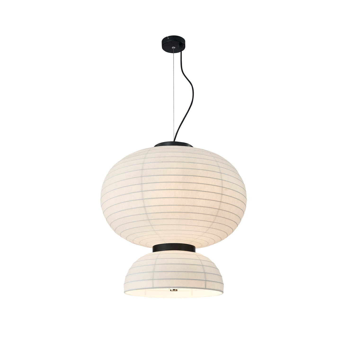 Uldoror Traditional Art Modern Silk Pendant Light - Neutralighting