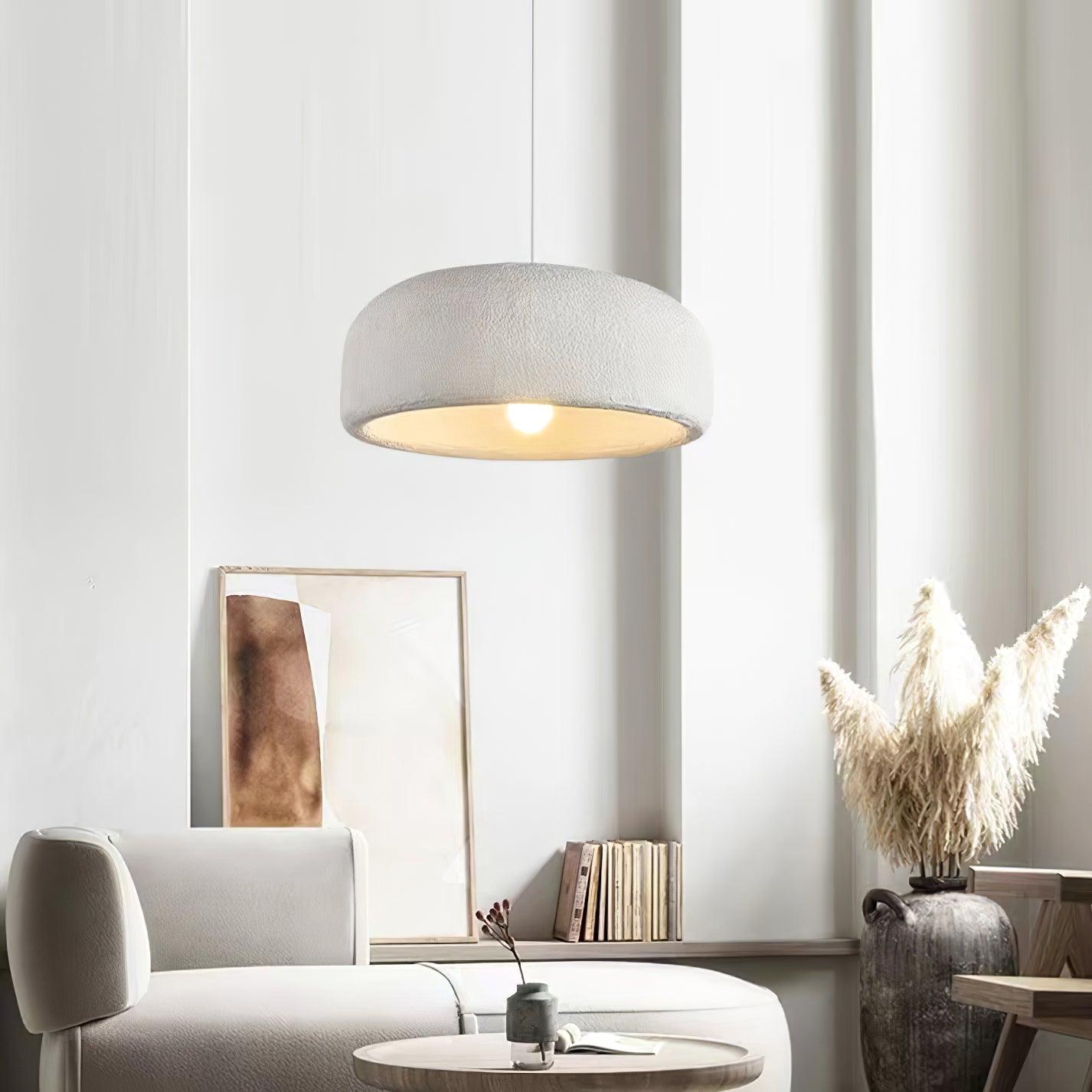 Avi Moderne LED Lustre Argent Polystyrène Métal Salon Salle à Manger - Neutralighting