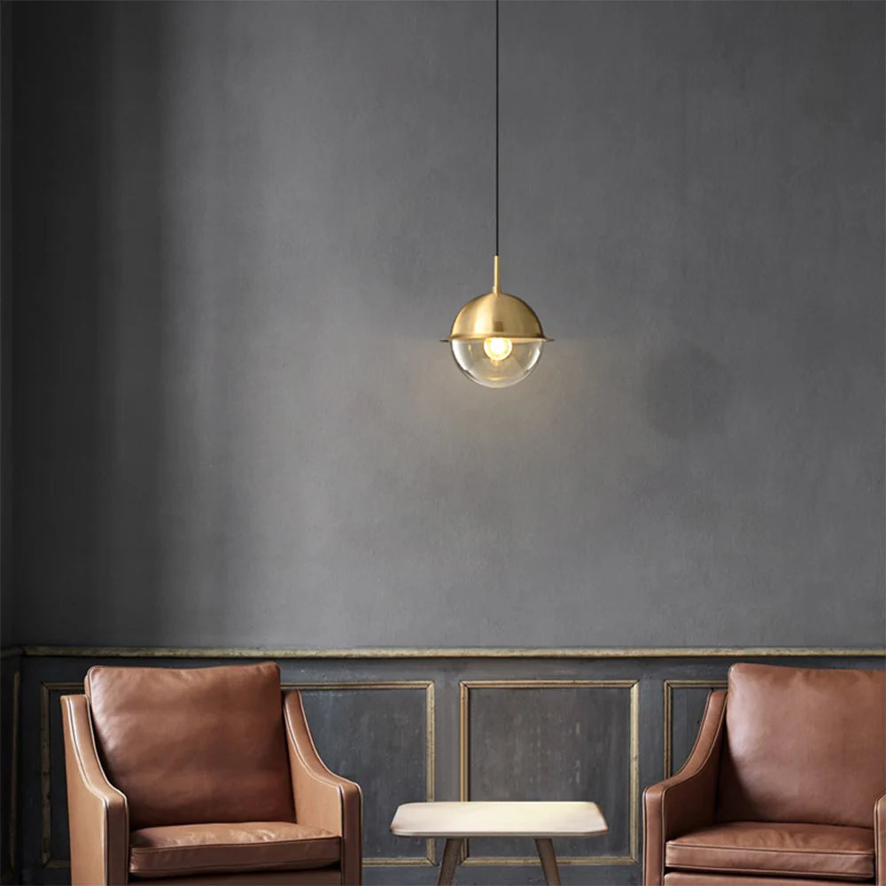 Valentina Simple Suspension Métal/Verre Salon/Chambre À Coucher - Neutralighting
