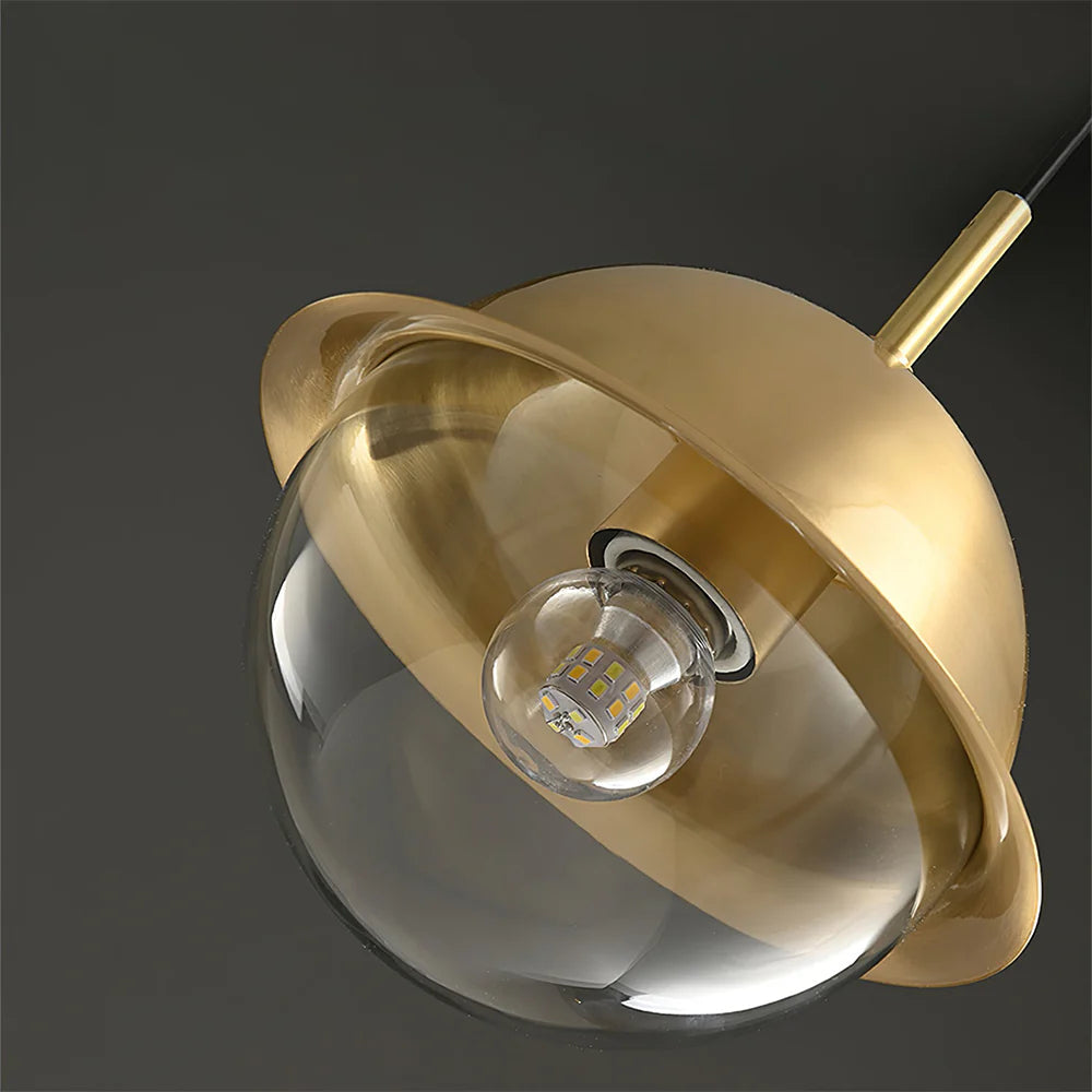 Valentina Simple Suspension Métal/Verre Salon/Chambre À Coucher - Neutralighting