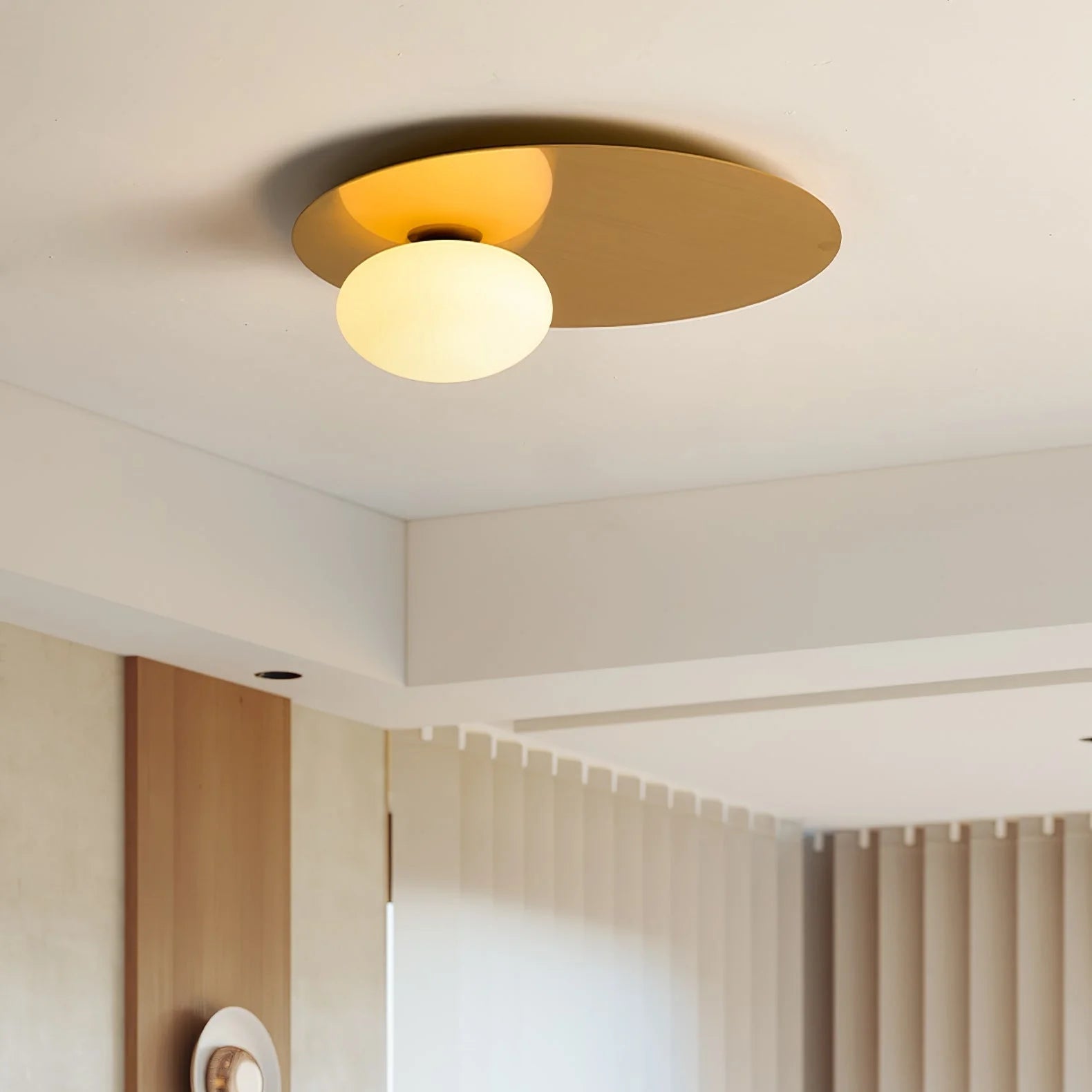 Arisha Minimalist LED Plafonnier Métal Salon Salle à Manger