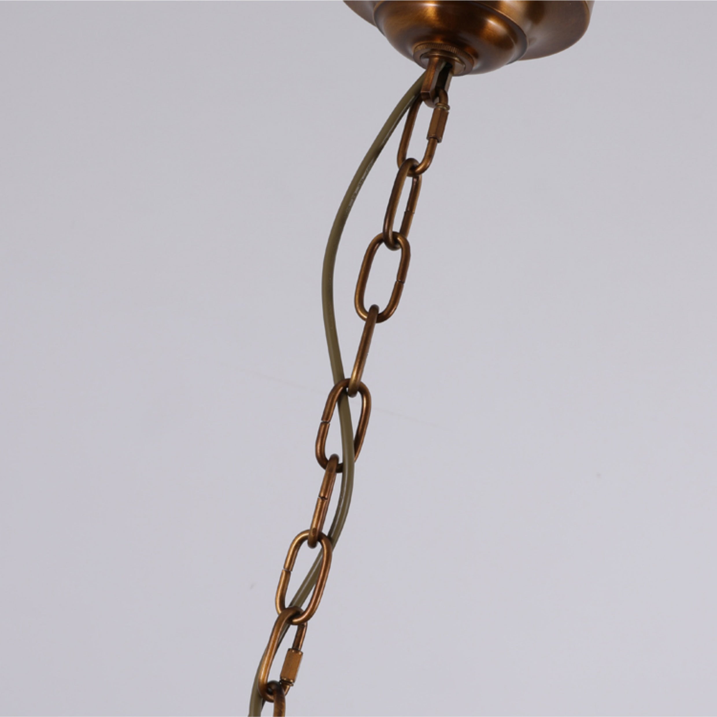 Nyshaiel Postmodern Luxury Crystal Chandelier - Lamp Copper