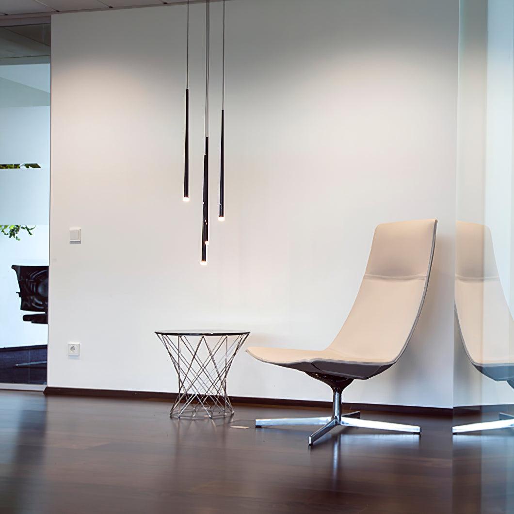 Lustra Chandelier Élancé Noir Minimaliste - Neutralighting