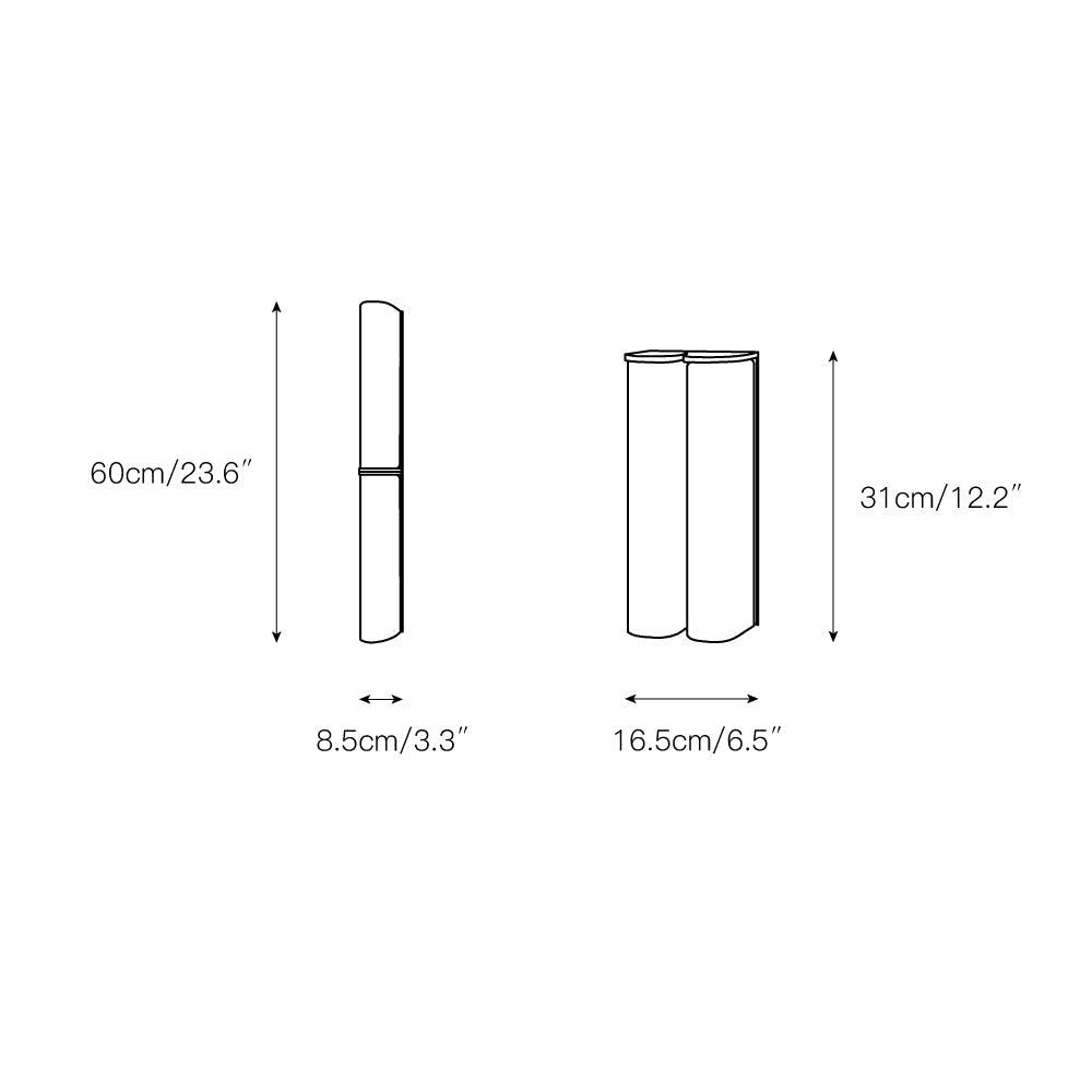 Alraeir Modern Minimalist Glass Wall Lamp - Lamp Copper