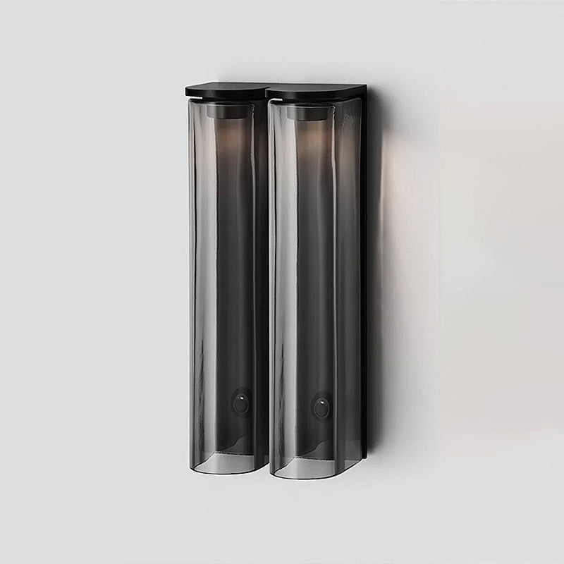 Alraeir Modern Minimalist Glass Wall Lamp - Lamp Copper