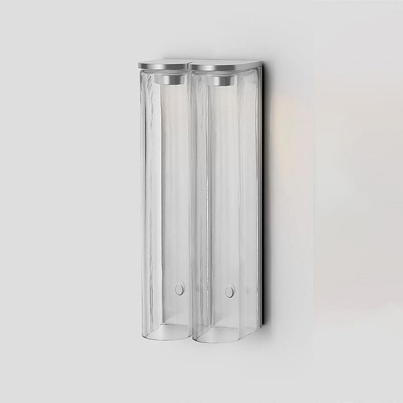 Alraeir Modern Minimalist Glass Wall Lamp - Lamp Copper