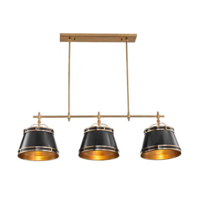 Ulphaion Vintage Industrial Brass Metal Chandelier - Lamp Copper
