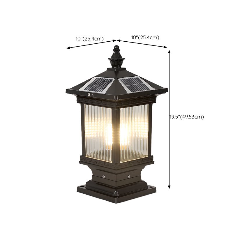 Ray Lumière Solaire Extérieure Métal Classique - Neutralighting