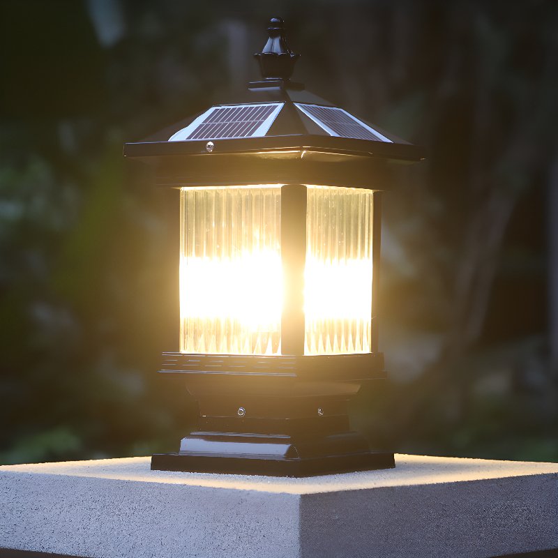 Ray Lumière Solaire Extérieure Métal Classique - Neutralighting
