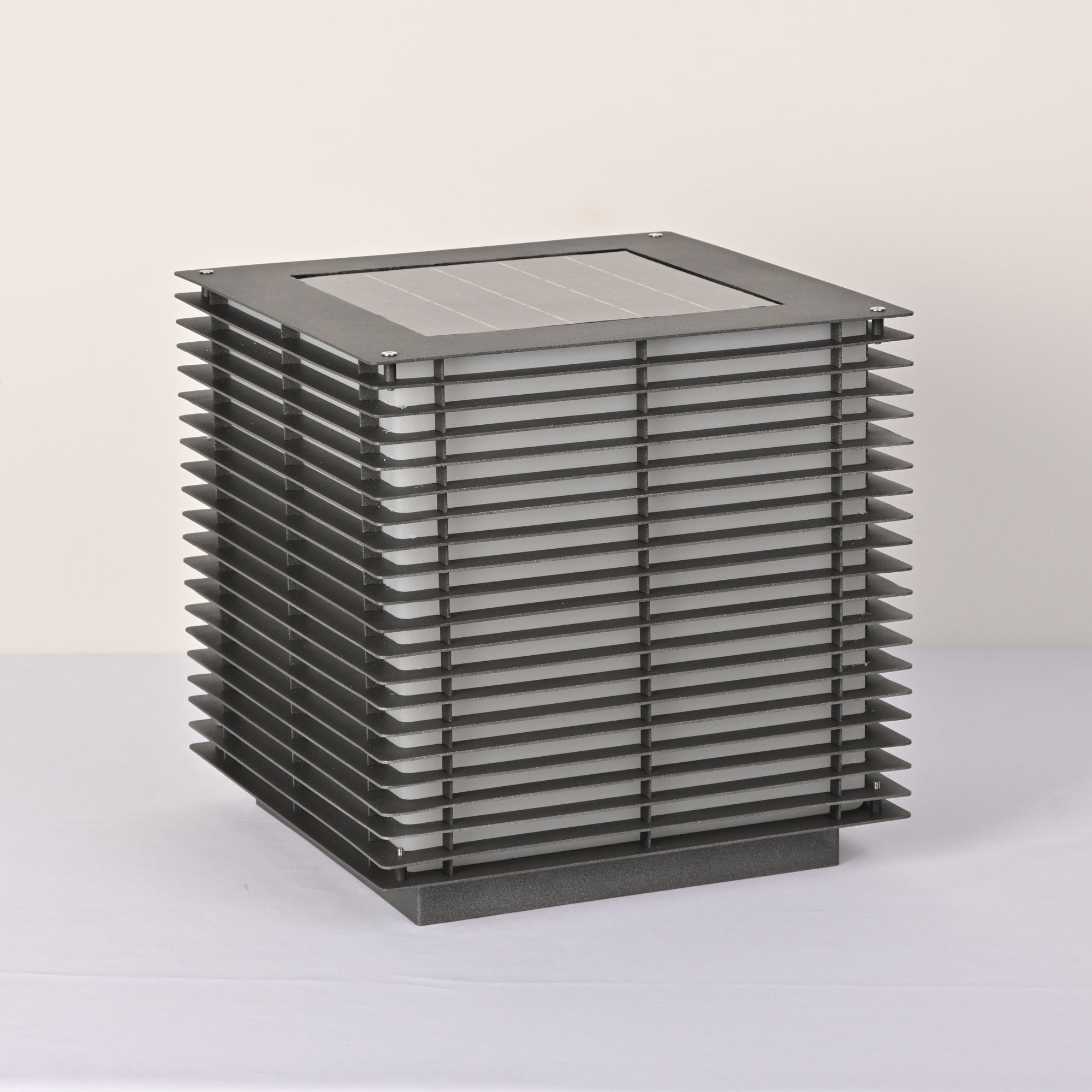 Eryon Lampe Solaire À Grille Extérieure - Neutralighting