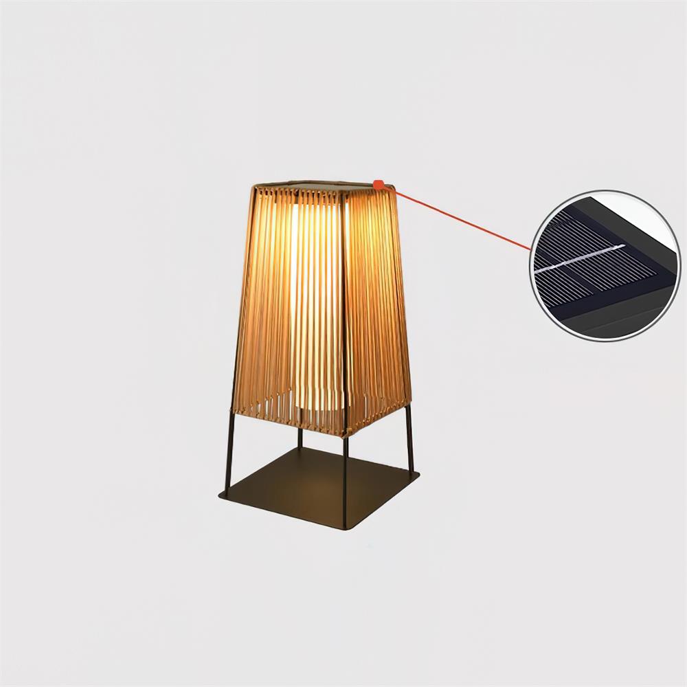 Solara Lampe de Poteau Extérieure à Lames Verticales - Neutralighting