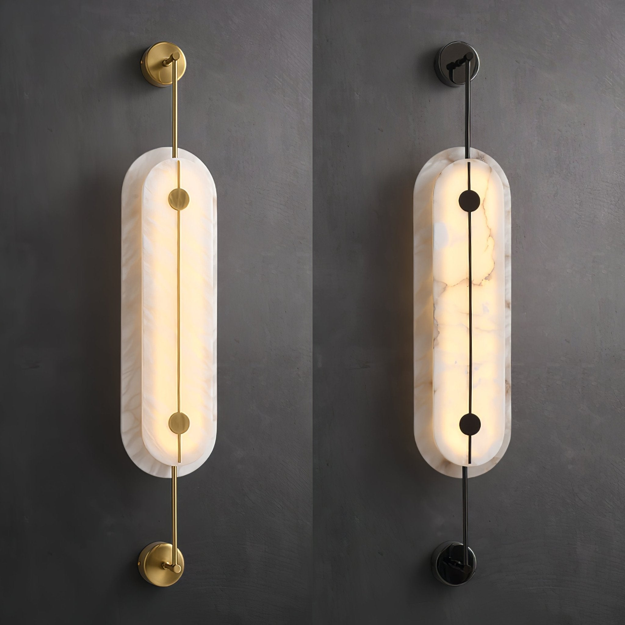 Cudorel Applique Murale Ovale en Albâtre - Neutralighting