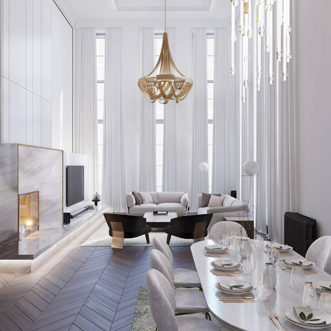 Solara Chandelier Gland Chaîne en Aluminium - Neutralighting