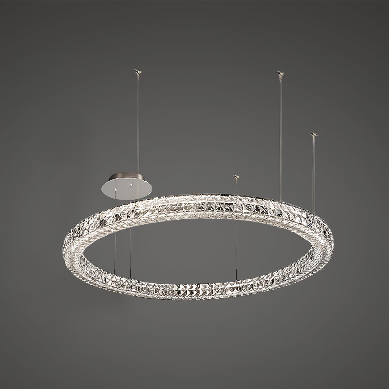 Lustra Chandelier Anneau Cristal Spiridon Luxe - Neutralighting