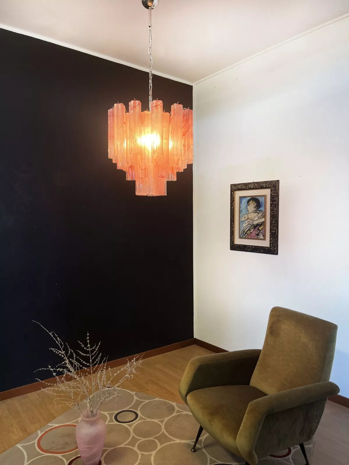 Erdoros Postmodern Luxury Starlight Glass Chandelier - Lamp Copper