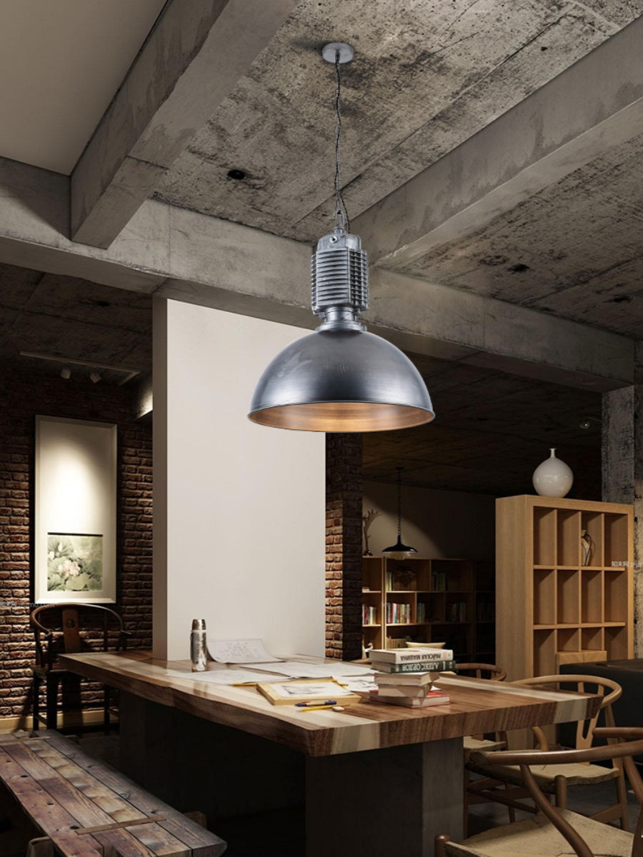 Ashaionis Vintage Industrial Metal Pendant Light - Lamp Copper
