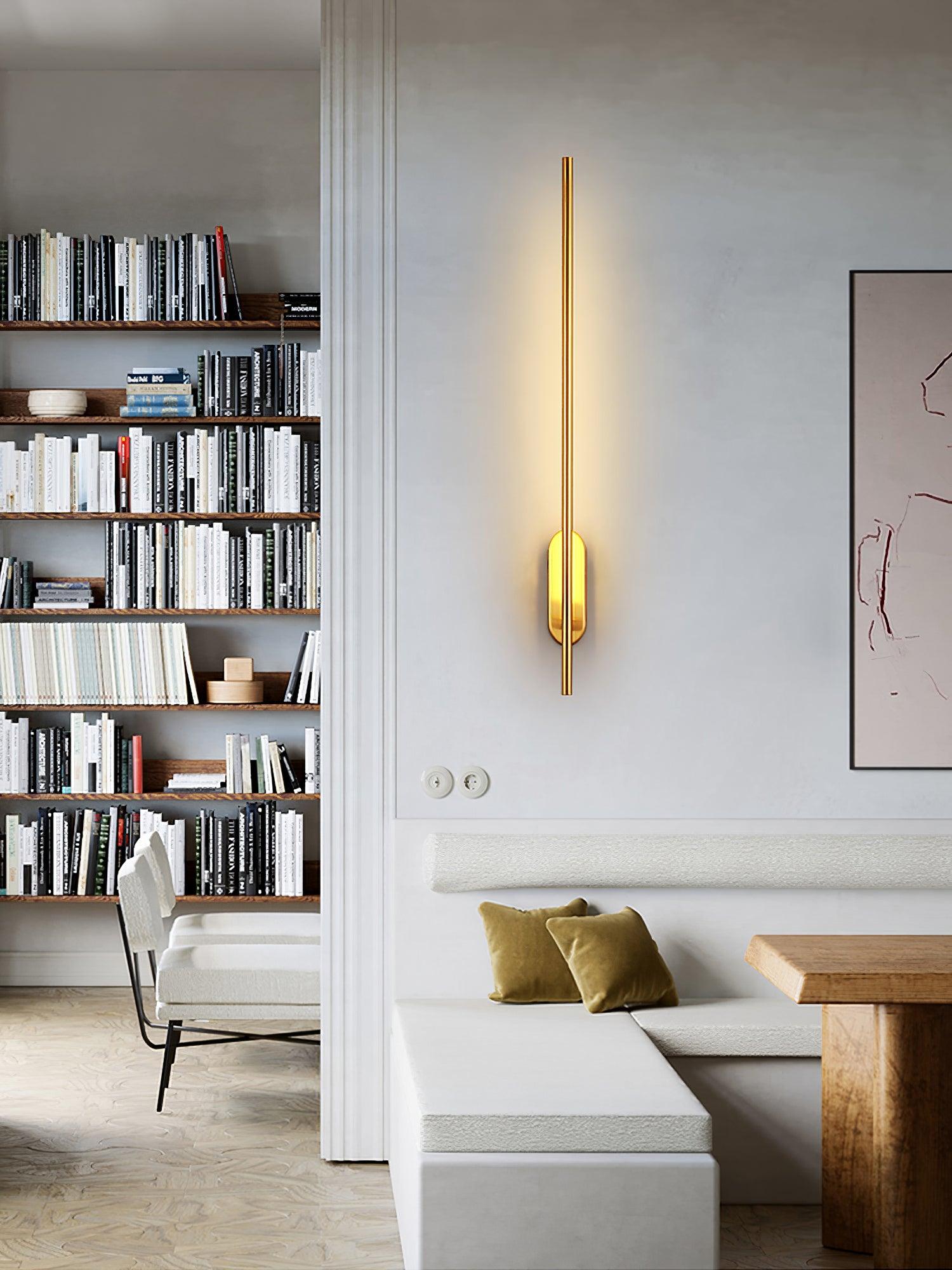 Marissa Applique Murale Bâton Laiton - Neutralighting