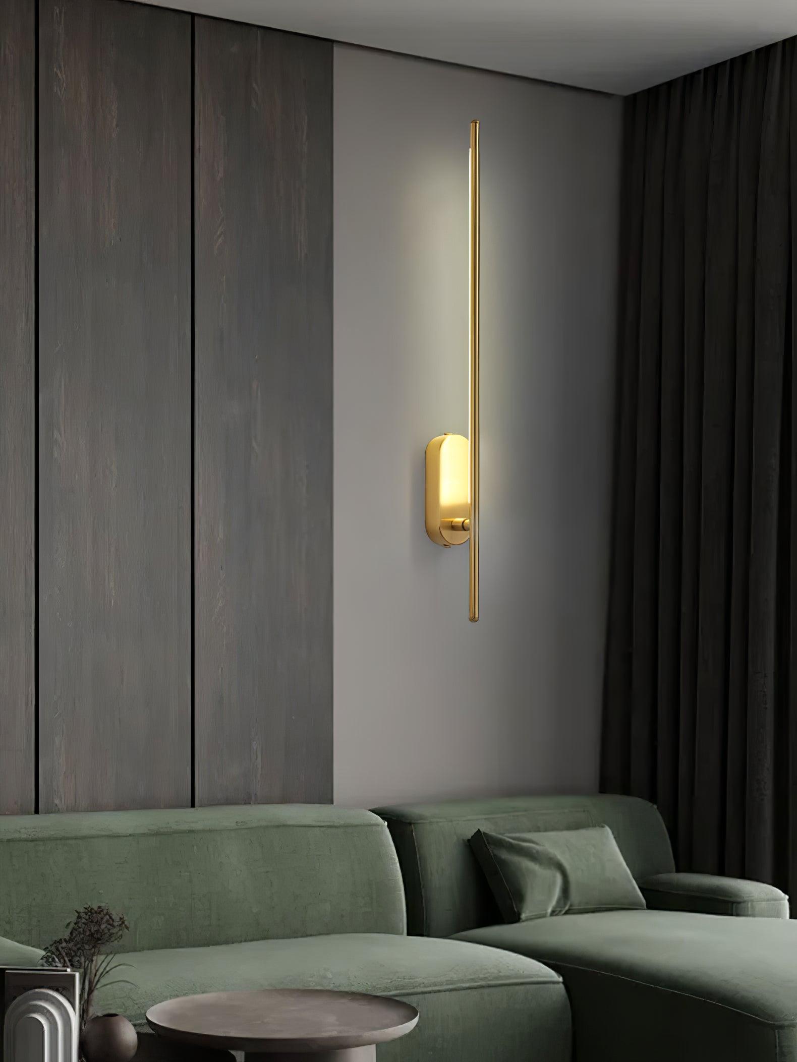 Marissa Applique Murale Bâton Laiton - Neutralighting