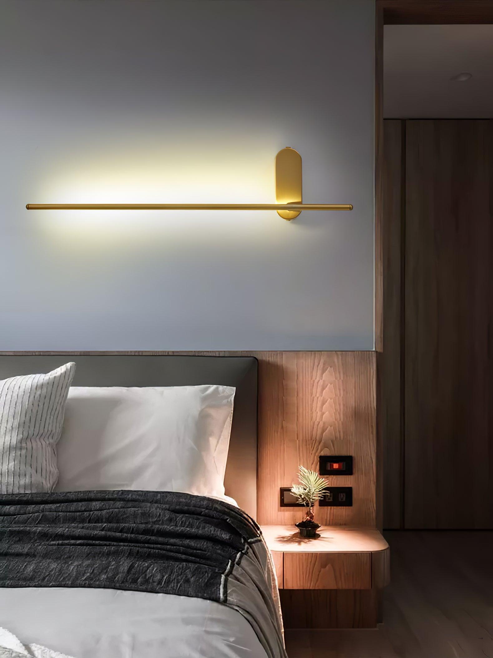 Marissa Applique Murale Bâton Laiton - Neutralighting